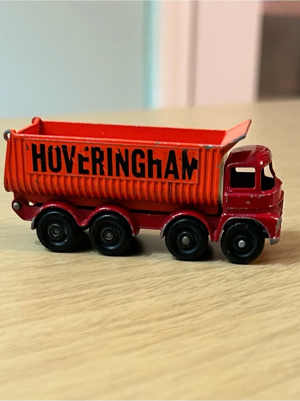 Hoveringham Tipper Matchbox Car